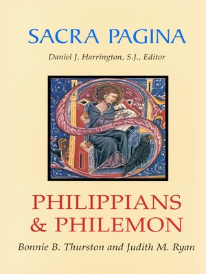 cover image of Sacra Pagina: Philippians and Philemon